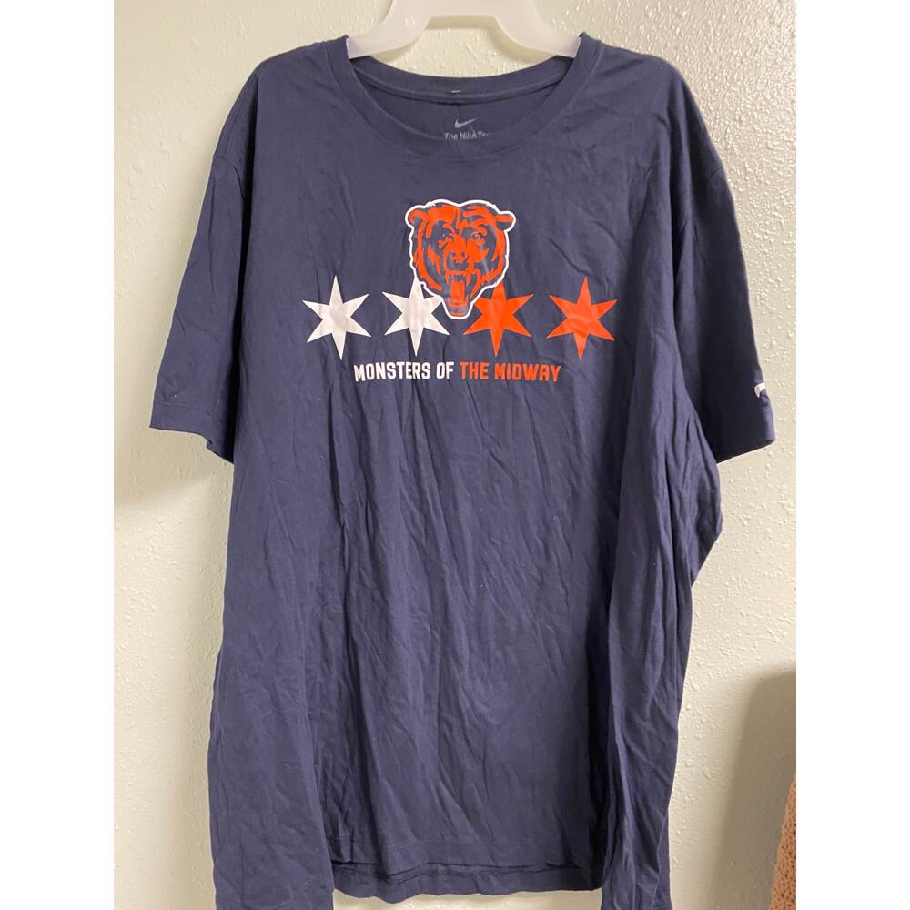 Nike Chicago Bears Tshirt- 3XL-NEW